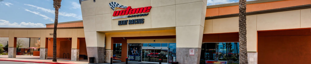 Outside Octane Raceway in Scottsdale, AZ
