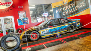Nascar car at Octane Raceway in Scottsdale, AZ