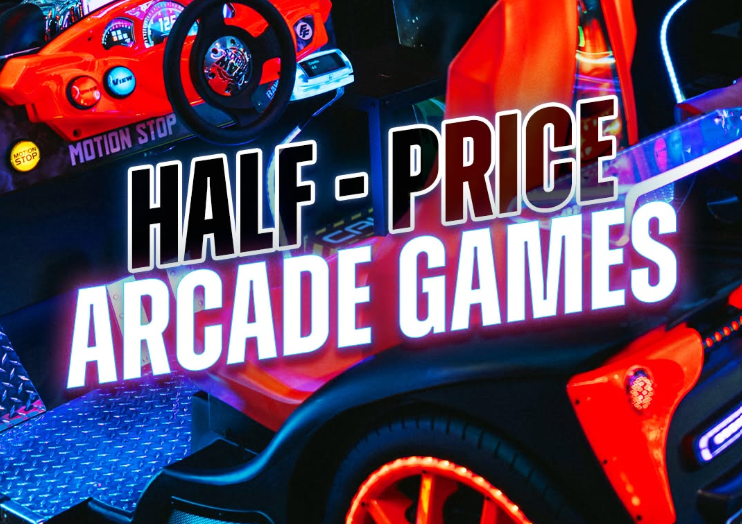 Half-Price Arcade Games at Octane
